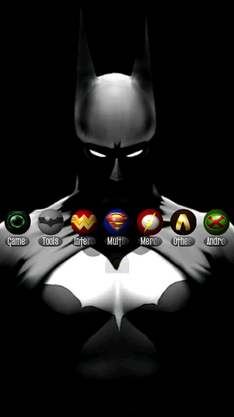 480x854 Justice League Of America Icons For Android
