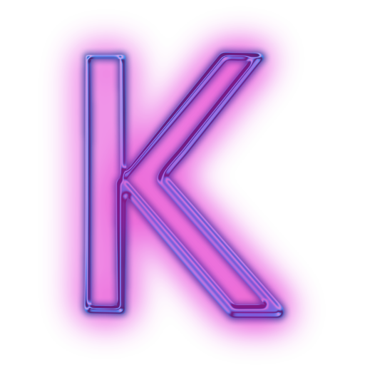 512x512 Free High Quality Letter K Icon