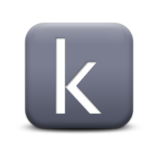 512x512 Download Letter K Icon