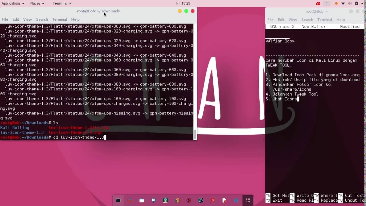1280x720 How To Change Icon On Kali Linux