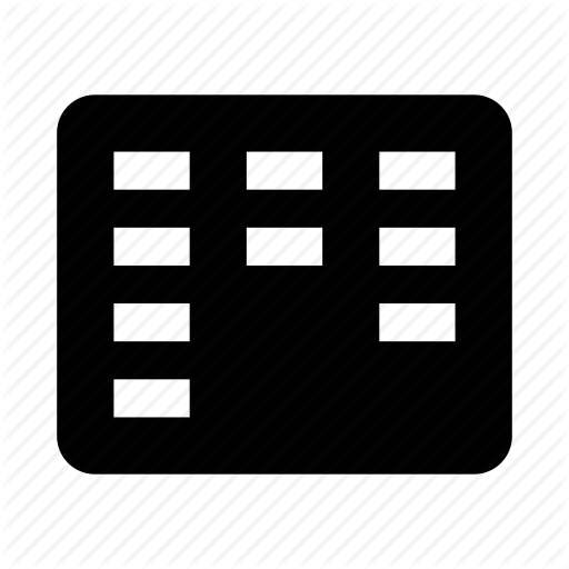 512x512 Dashboard, Kanban, Schedule, Tablet Icon