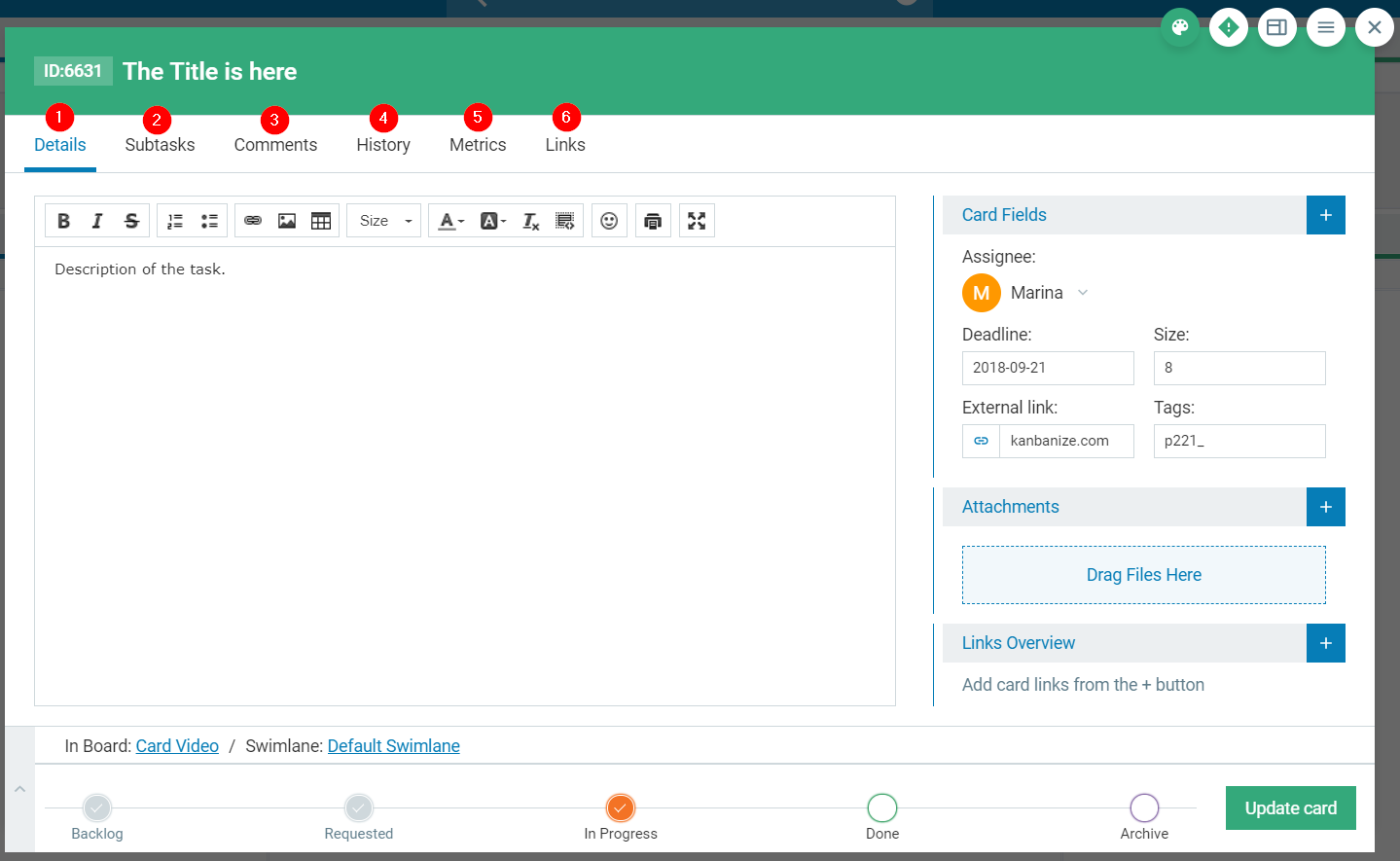 1439x885 What Is A Kanban Card Kanbanize Knowledge Base