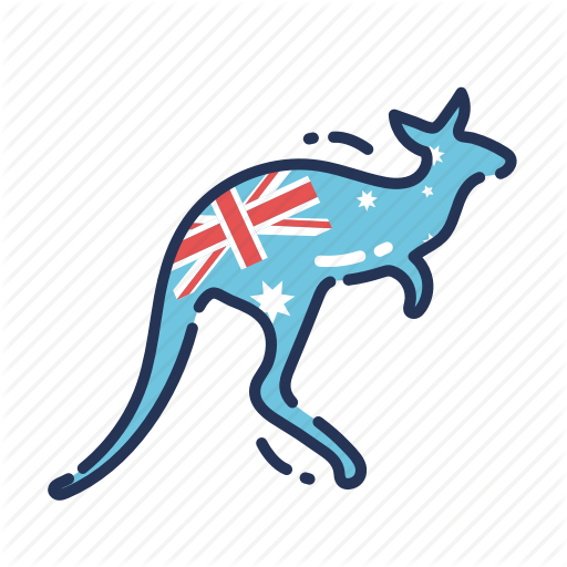 Animal, Aus, Aussie, Australia, Australian, Flag, Kangaroo Icon 512x512 Animal, Aus, Aussie, Australia, Australian, Flag, Kangaroo Icon
