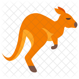 Kangaroo Icon Of Flat Style 256x256 Kangaroo Icon Of Flat Style