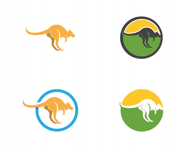 Kangaroo Icon Logo Vector Template Vector Premium Download 626x500 Kangaroo Icon Logo Vector Template Vector Premium Download