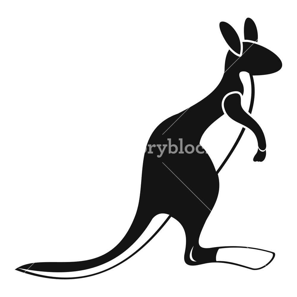 Kangaroo Icon Simple Illustration Of Kangaroo Vector Icon For Web 1000x1000 Kangaroo Icon Simple Illustration Of Kangaroo Vector Icon For Web