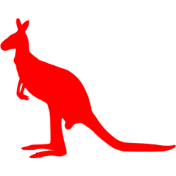 Red Kangaroo Icon 256x256 Red Kangaroo Icon