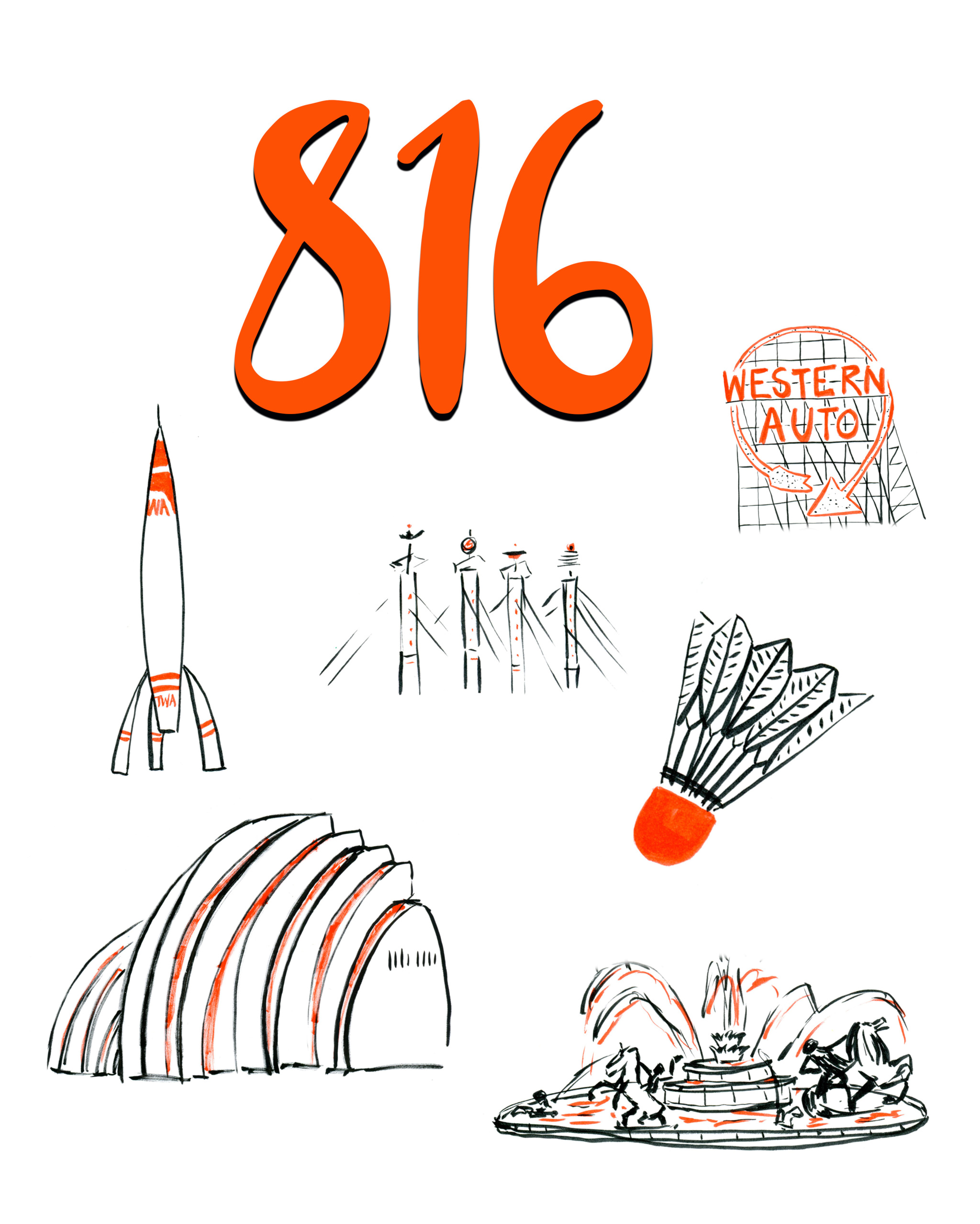 2048x2560 And Kansas City Icons In Your Face And On Your Wall