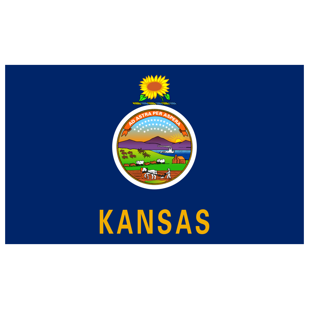 1024x1024 Us Ks Kansas Flag Icon