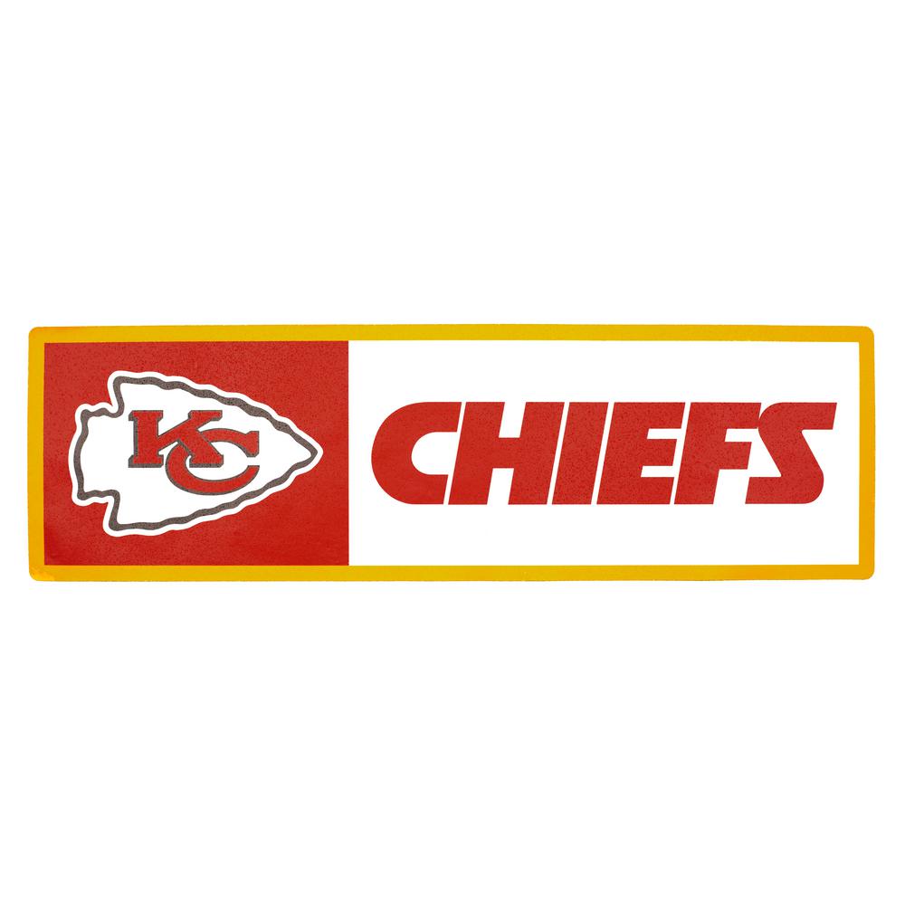 1000x1000 Applied Icon Nfl Kansas City Chiefs Outdoor Step Graphic