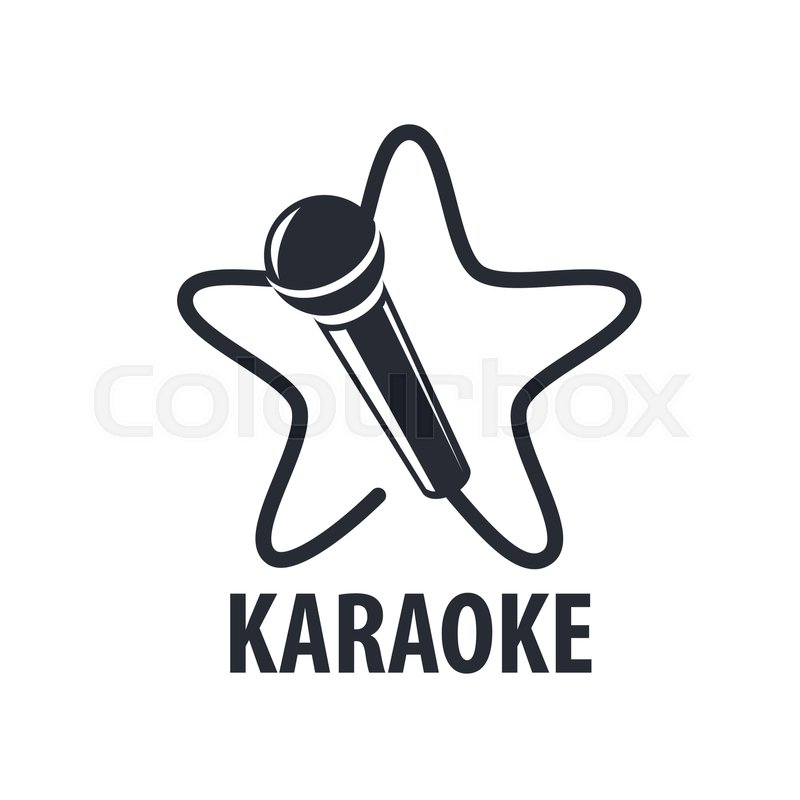 800x800 Logo Design Template For Karaoke Stock Vector Colourbox