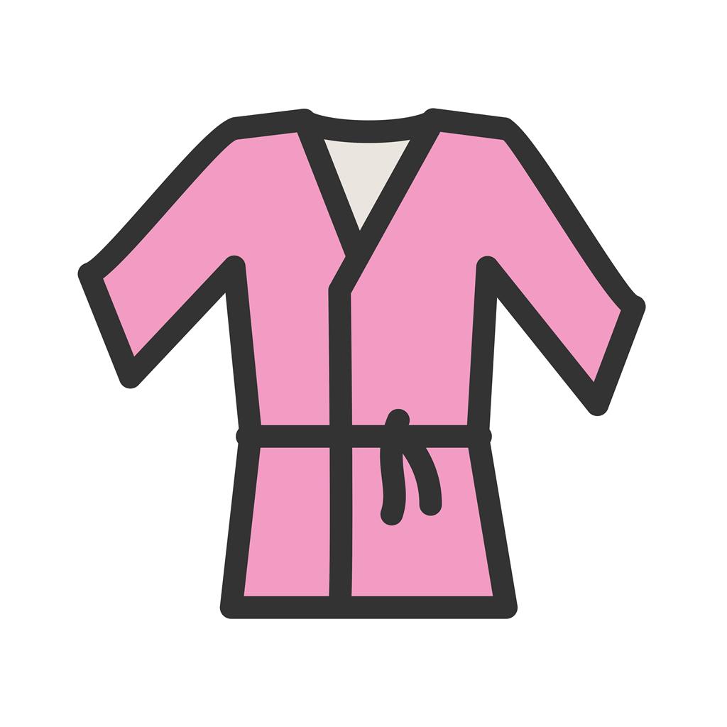 1024x1024 Karate Robe Line Filled Icon