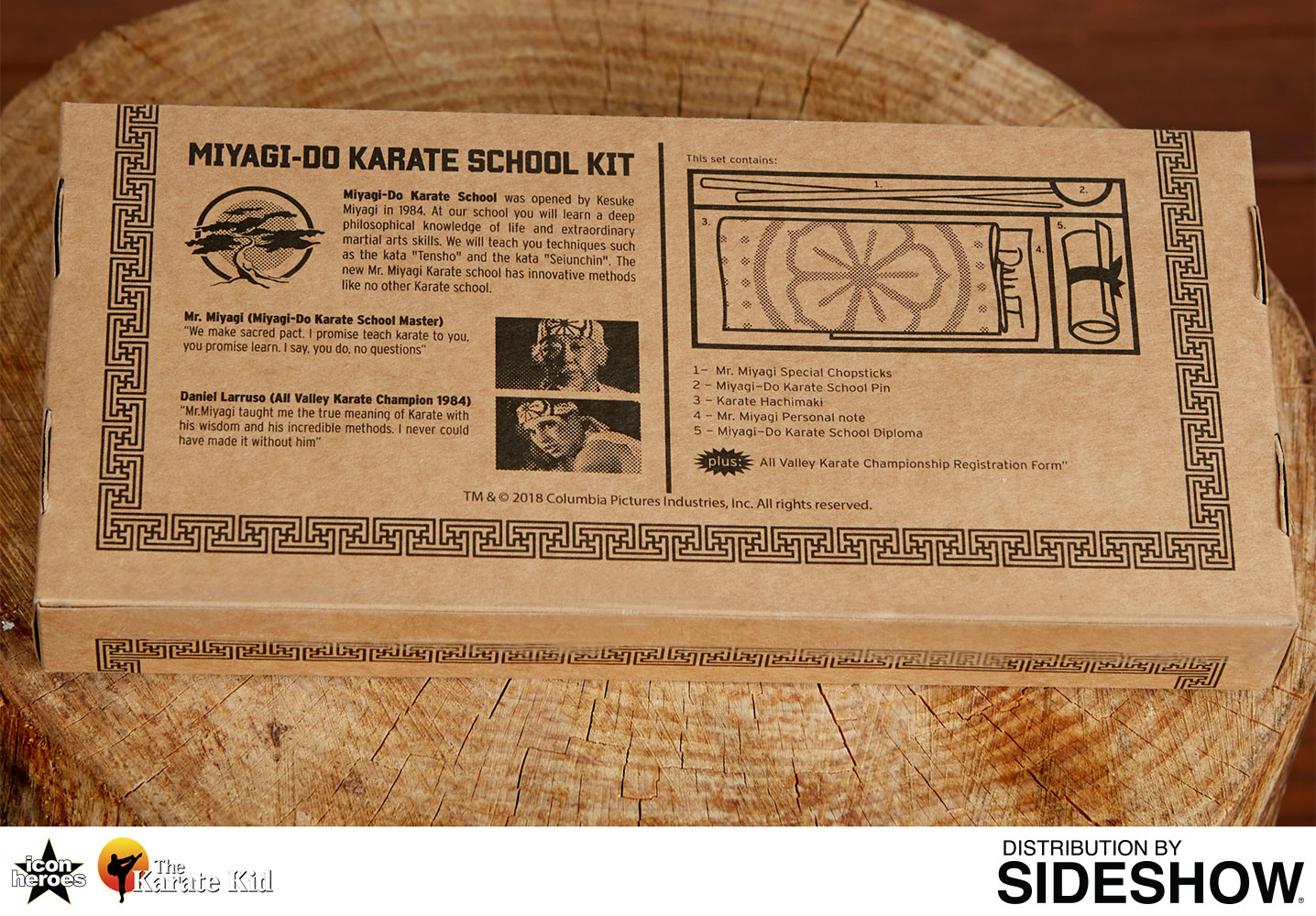 1436x1000 The Karate Kid Miyagi Do Karate Kit Collectible Set Sideshow