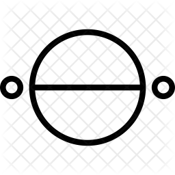 256x256 Karma Icon Of Line Style