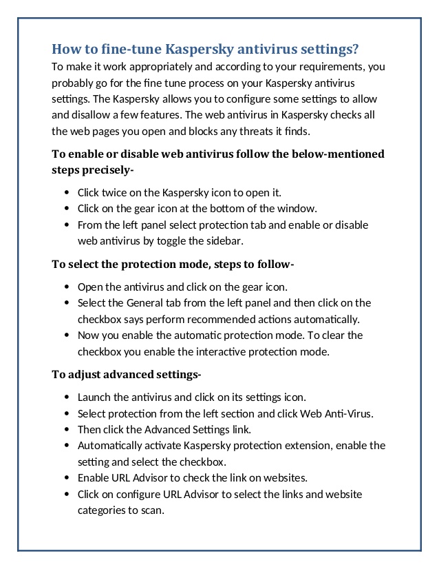 638x826 How To Fine Tune Kaspersky Antivirus Settings