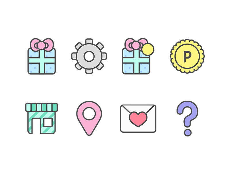 800x600 Kawaii Icons