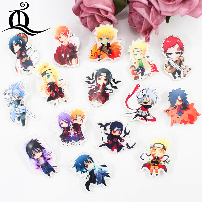 800x800 Tq Mix Naruto Cartoon Icons On The Pin Kawaii Icon Badge