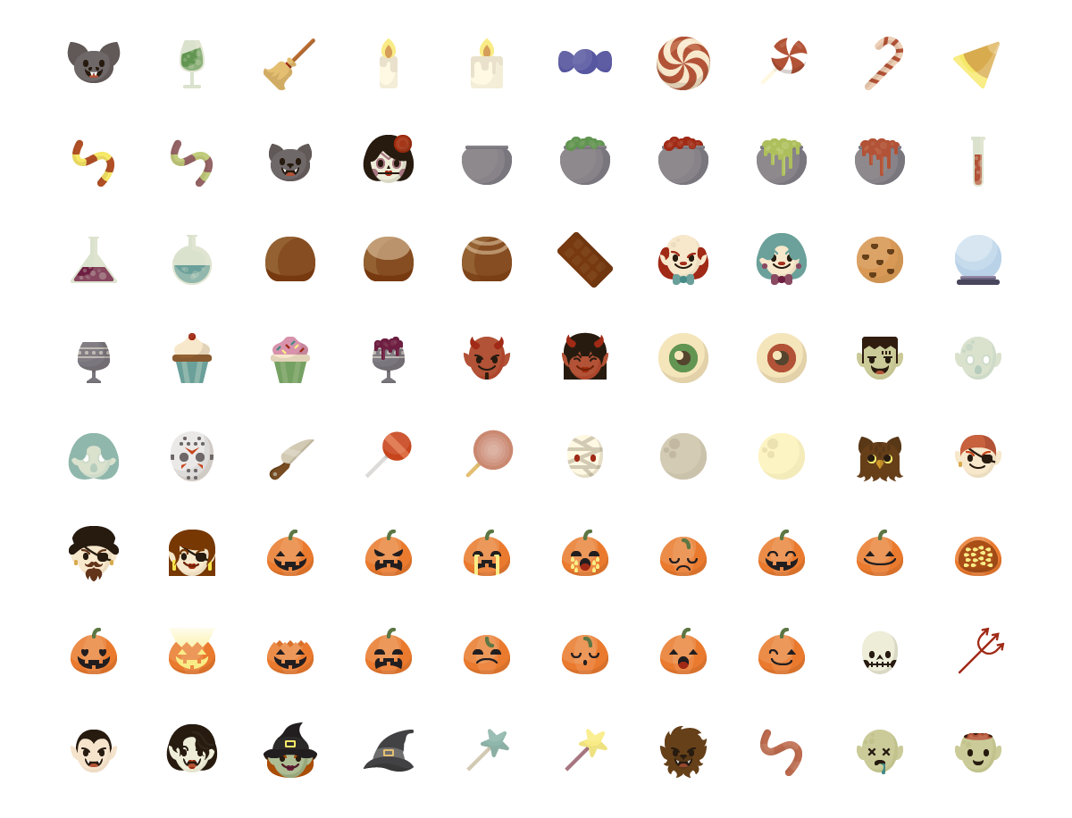 1200x916 Halloween Vector Character And Scenes Multi Pack