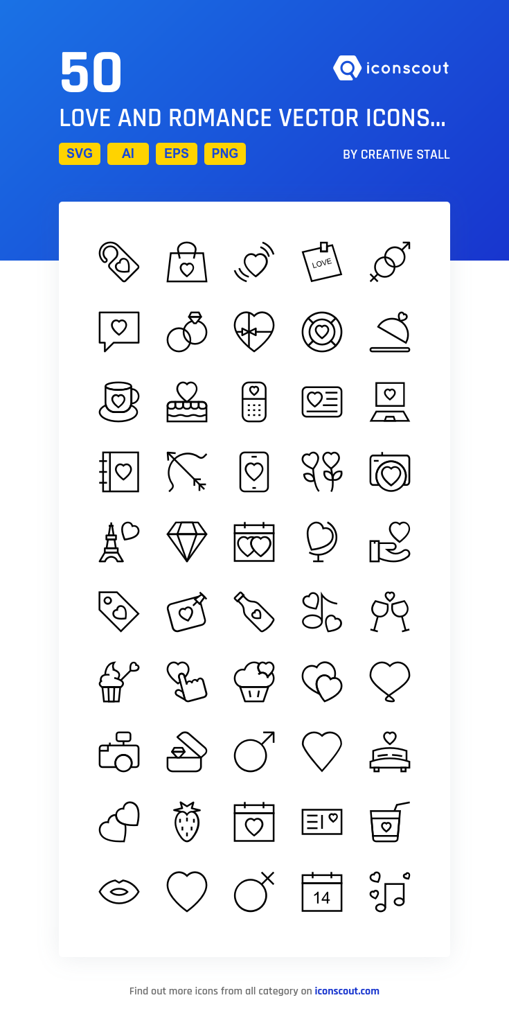 735x1482 Love And Romance Vector Icons Icon Pack