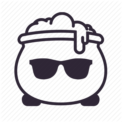 512x512 Cauldron, Emoticon, Halloween, Kawaii Icon