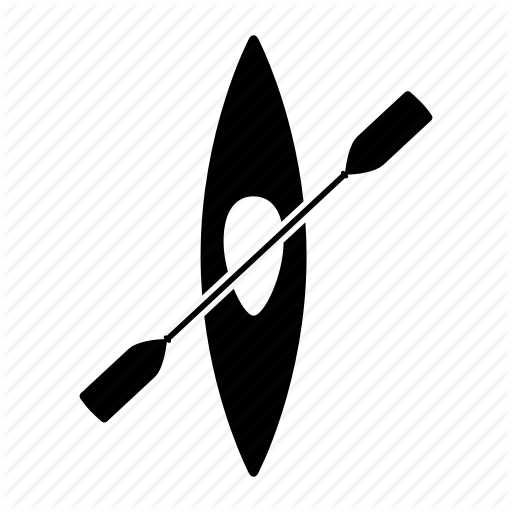 512x512 Kayak, Olympics Icon