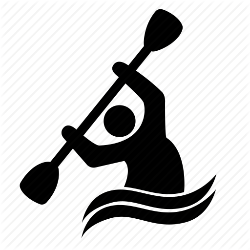 512x512 Aquatic Sport, Canoe, Kayak, Kayaking, Rafting, Surf, Surfing Icon