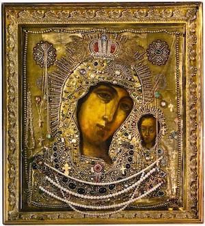 Orthodox Icon Of Our Lady Of Kazan Or The Most Holy Theotokos 300x331 Orthodox Icon Of Our Lady Of Kazan Or The Most Holy Theotokos
