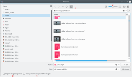 450x263 Kdenlivemanualprojects And Filesclips