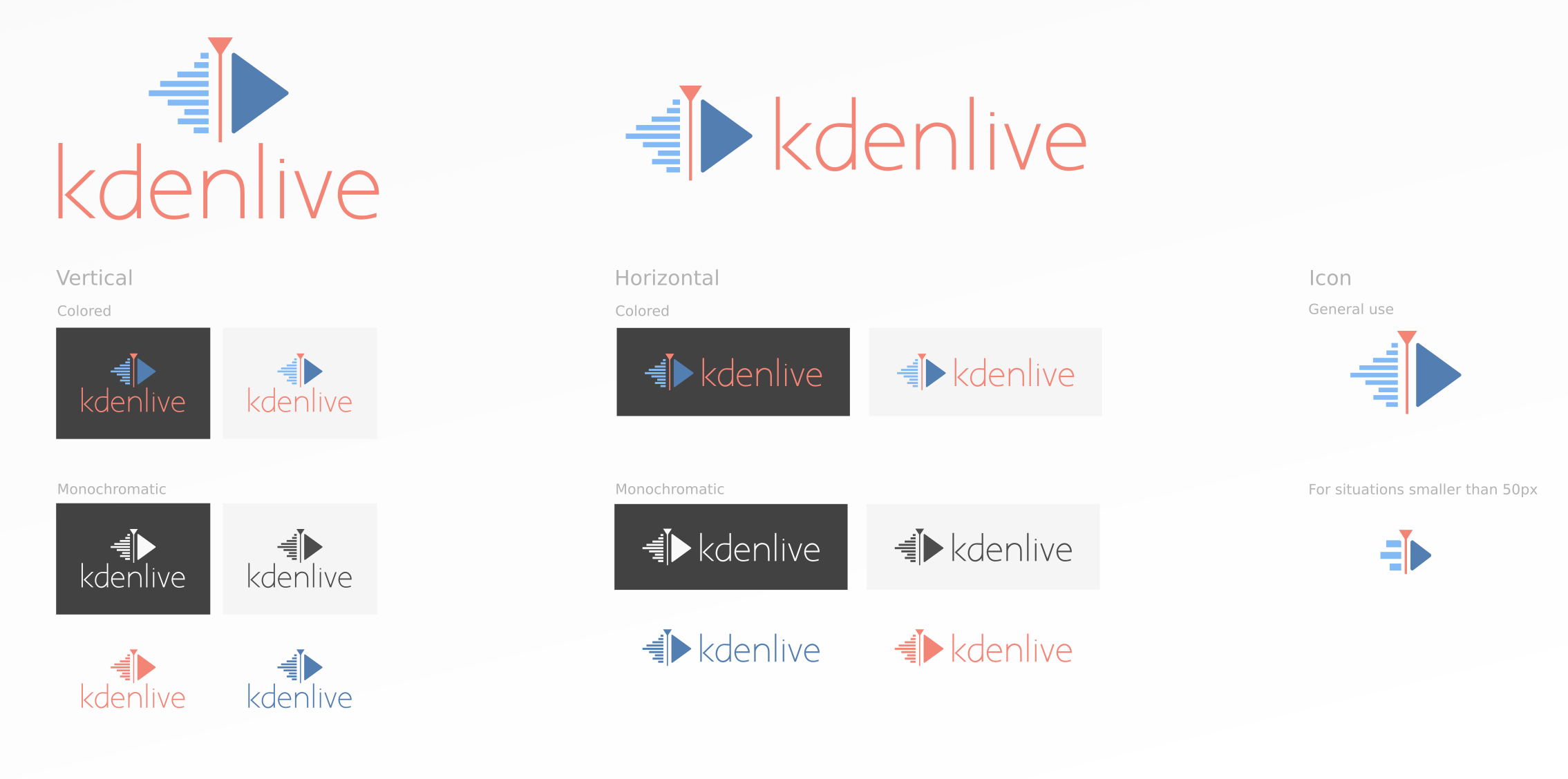2269x1128 Trademark And Logo Kdenlive
