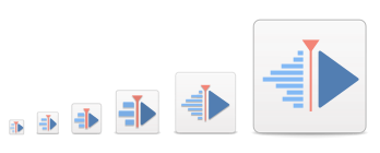 348x140 Add Kdenlive Icon, Improve Inkscape Icon