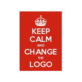 280x280 Keep Calm And Change The Logo