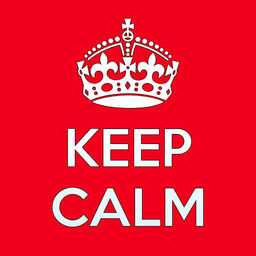 Keep Calm Icon at Vectorified.com | Collection of Keep Calm Icon free ...