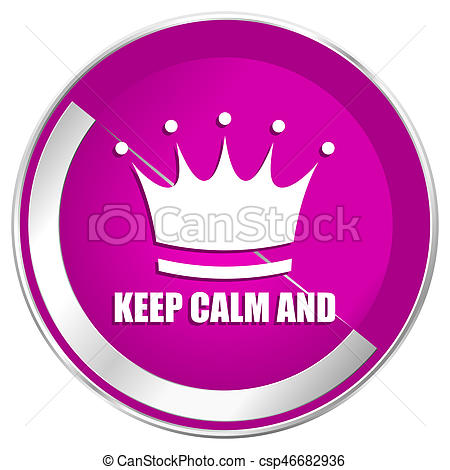 450x470 Keep Calm And Web Design Violet Silver Metallic Border Internet Icon