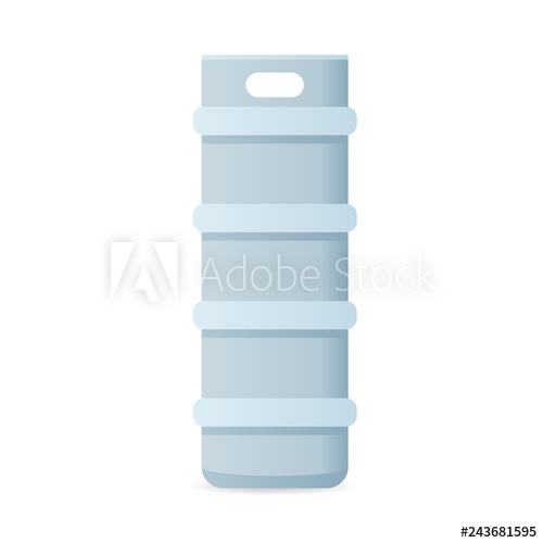 500x500 Beer Keg Icon Clipart Image Isolated On White Background