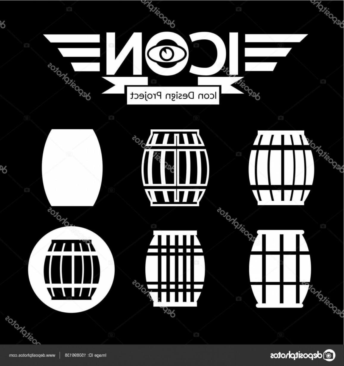 1155x1228 Stock Illustration Wooden Beer Keg Icon Catchsplace