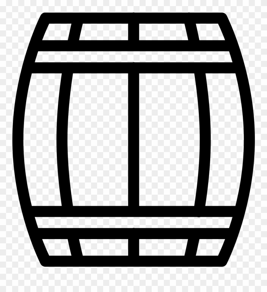 880x960 Wooden Beer Keg Icon