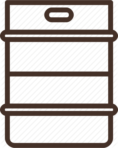 409x512 Barrel, Beer, Container, Fermentation, Gas, Keg Icon