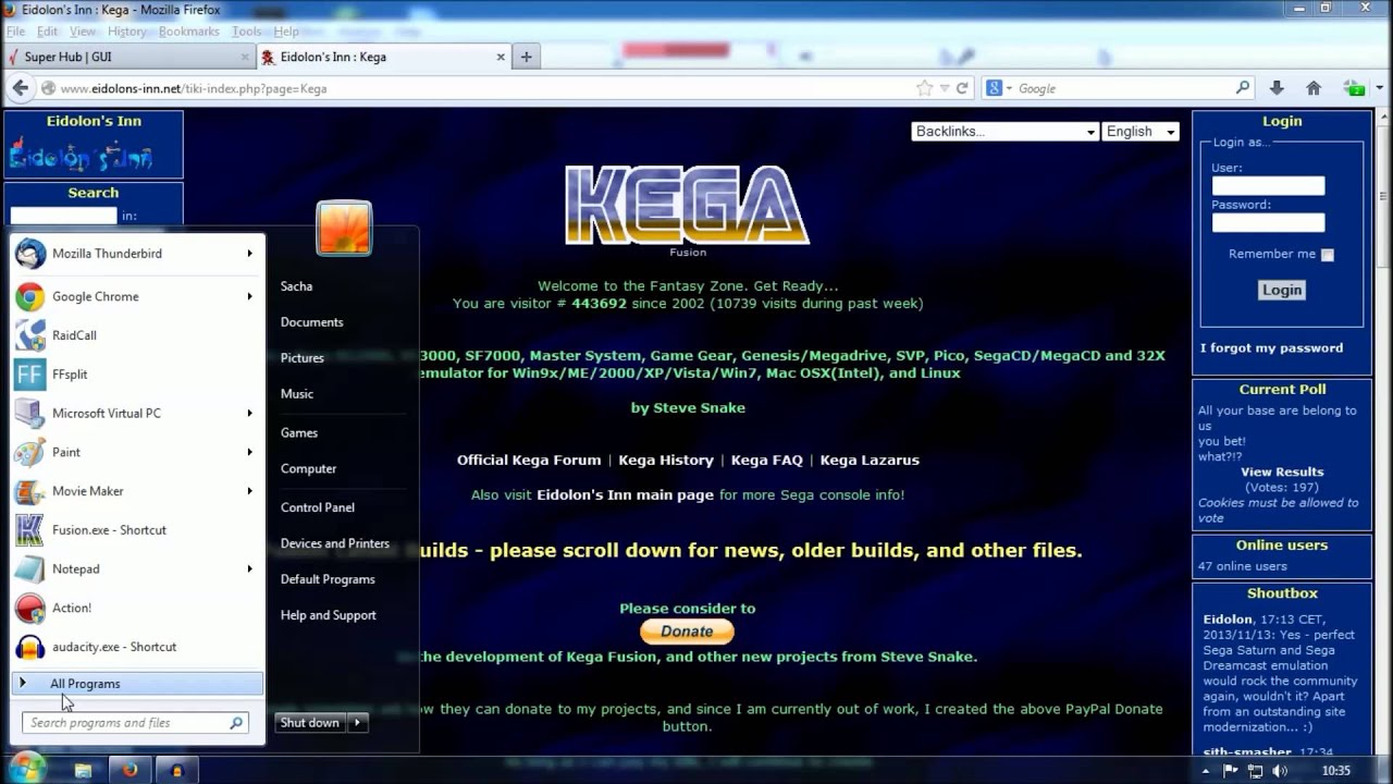 Kega Fusion Icon at Collection of Kega Fusion Icon