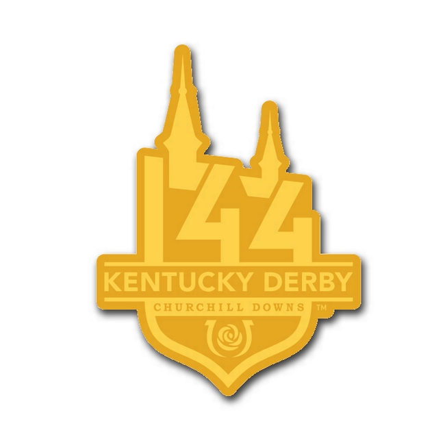 650x650 Kentucky Derby Lapel Pin