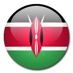 256x256 Kenya Flag Icon Download Rounded World Flags Icons Iconspedia