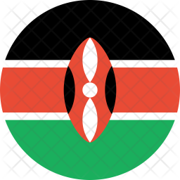 256x256 Kenya Flag Icon Of Flat Style