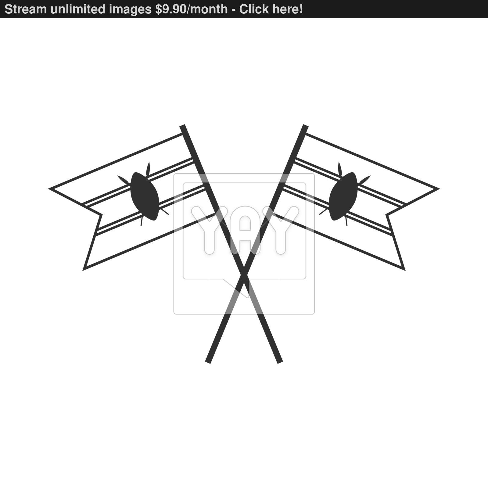 1600x1600 Kenya Flag Icon In Black Outline Flat Design Vector