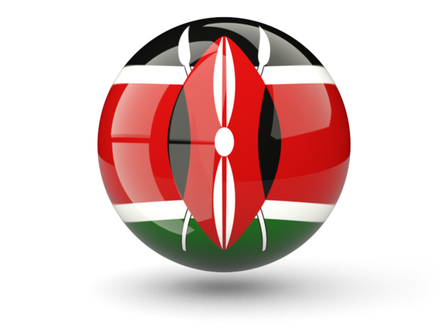 640x480 Sphere Icon Illustration Of Flag Of Kenya