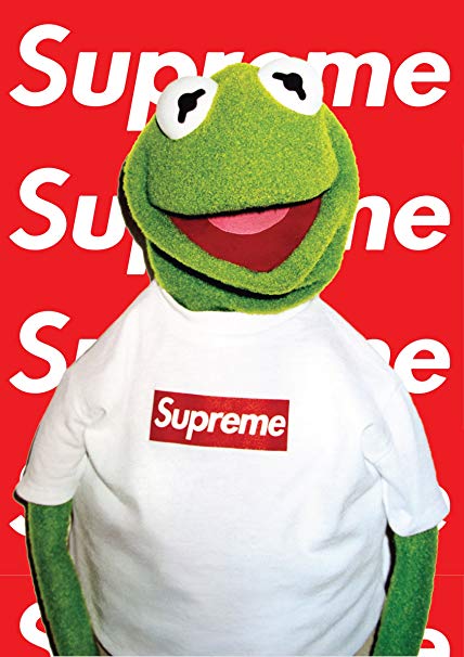428x606 Fotojig Kermit The Frog Large Icon Poster Rare Supreme Amazon