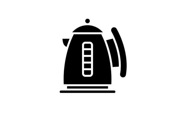 580x389 Electric Kettle Icon Graphic