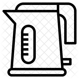 256x256 Kettle Icon Of Line Style