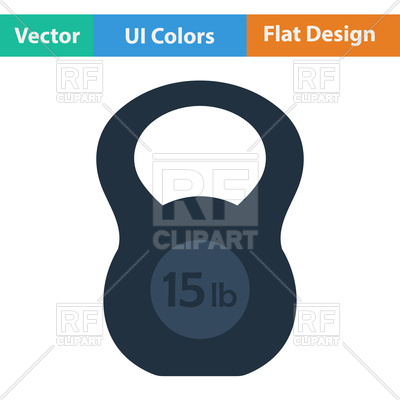 400x400 Kettlebell Icon In Ui Color Vector Image Of Icons And Emblems