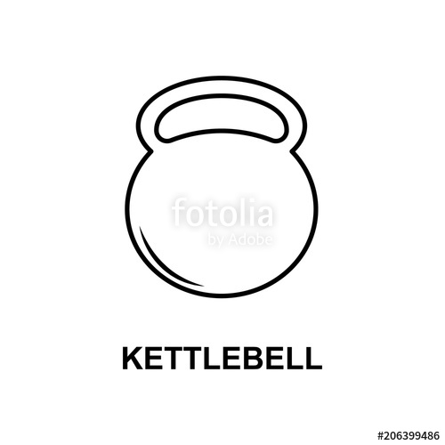 500x500 Kettlebell Icon Element Of Measuring Instruments Icon With Name