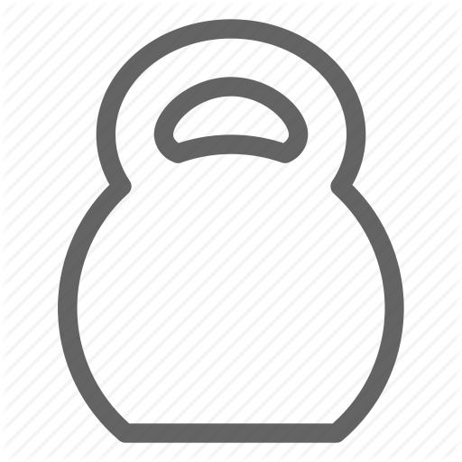 512x512 Bodybuilding, Fitness, Gym, Kettlebell Icon