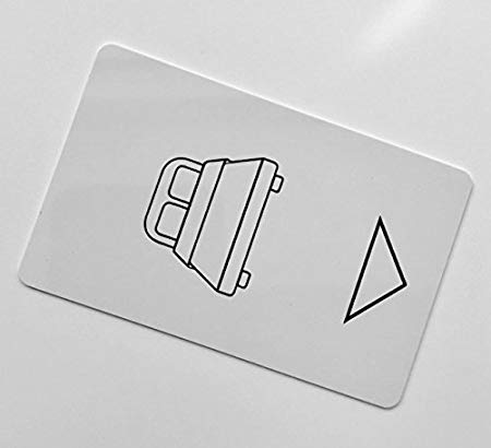 450x410 Hotel Key Cards With Magstripe, Hotel Bed Icon Black Arrow